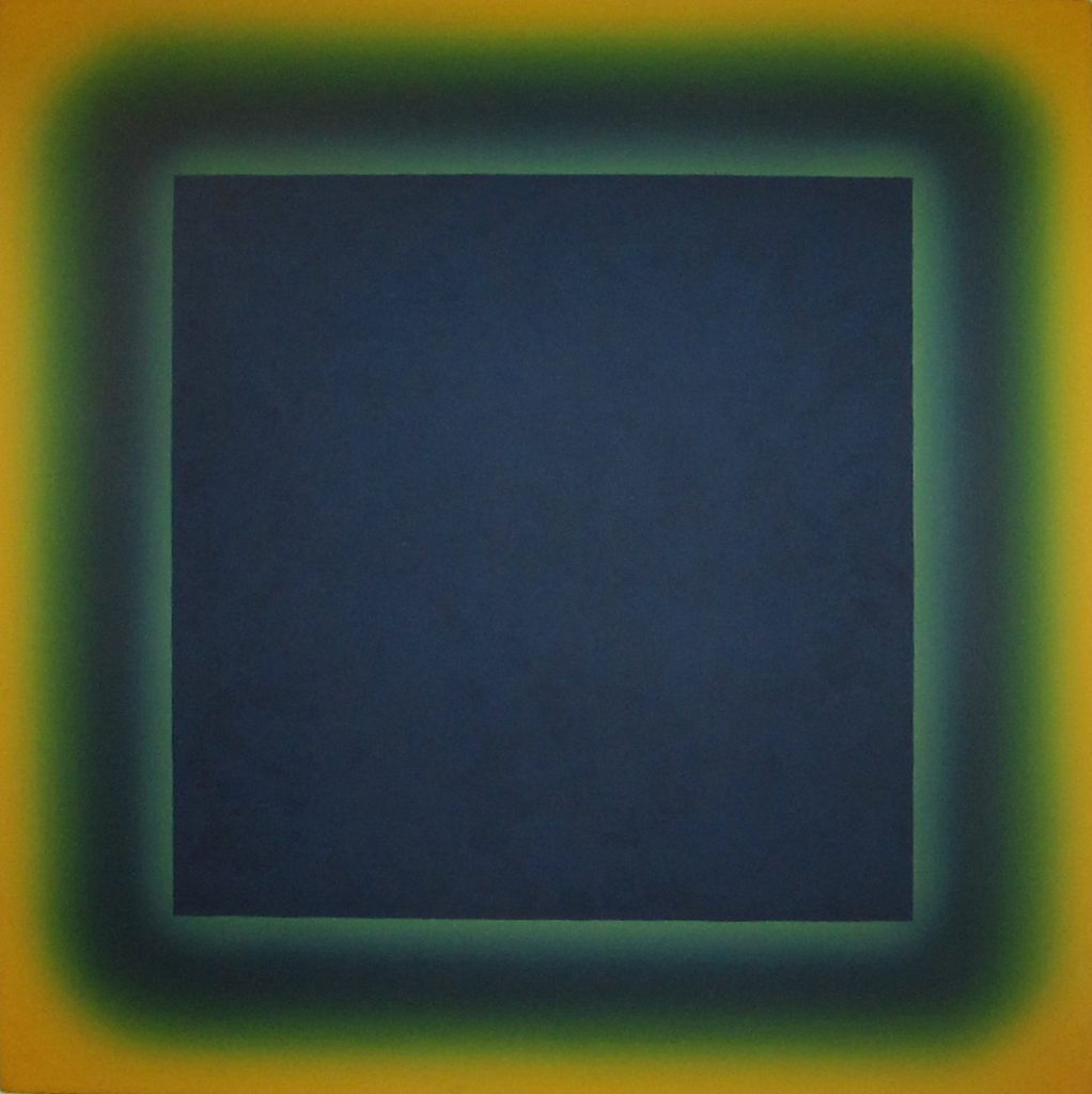 Wojciech Fangor: _Midnight Blue_, 1981