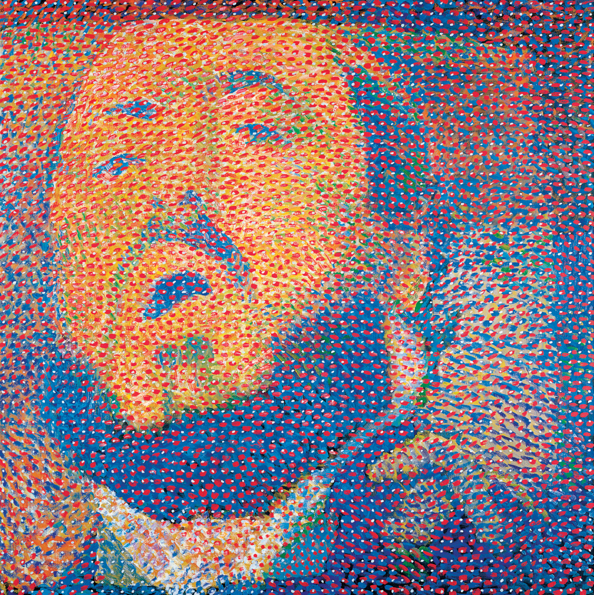 Wojciech Fangor: Pavarotti, 1981