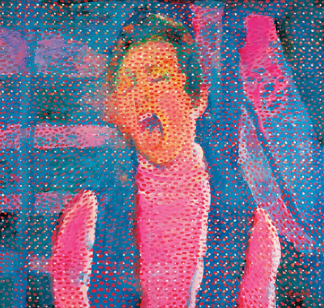 Wojciech Fangor: _Singer_, 1983