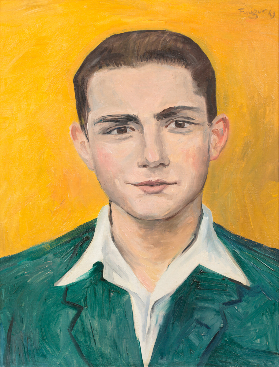 Wojciech Fangor: [Portret młodego mężczyzny], 1949