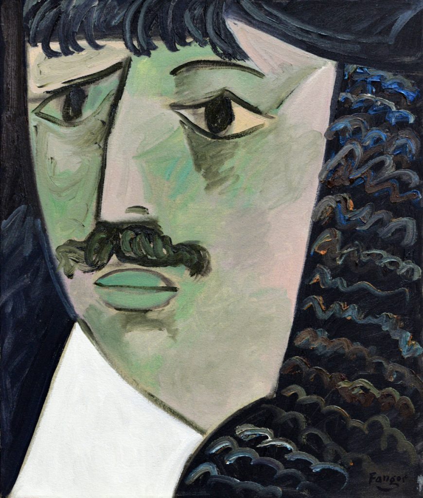 Wojciech Fangor: _Jan Kazimierz_ z cyklu _Poczet Królów Polskich_, 1990