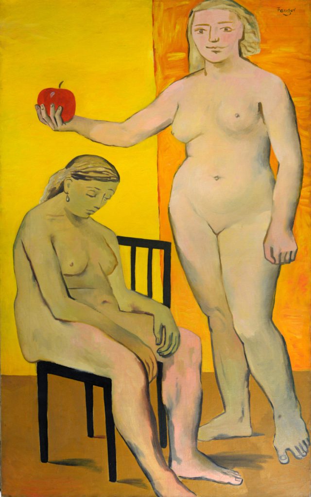 Wojciech Fangor: _Metafizyka i Dialektyka / Retoryka i Dialektyka_, 1949