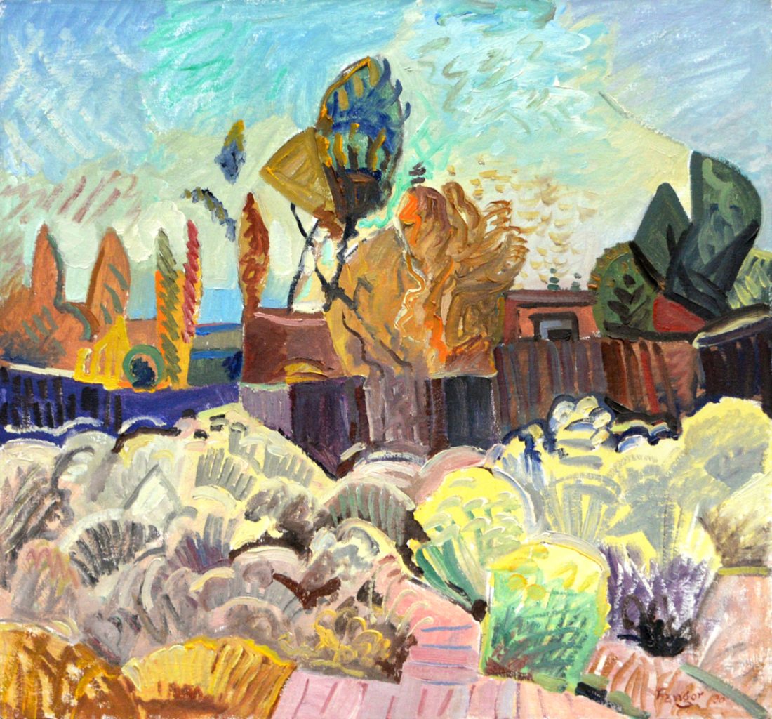 Wojciech Fangor: _Chamisa_, 1990