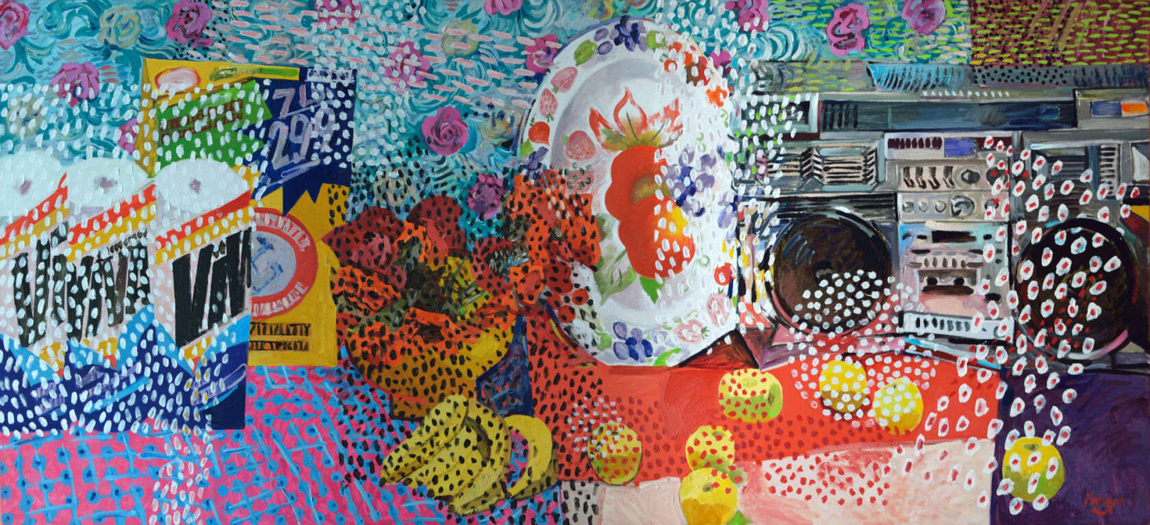 Wojciech Fangor: _Viva_, 1990 lub 1992