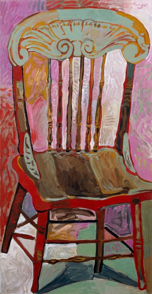 Wojciech Fangor: _Krzesło amerykańskie_, 1993