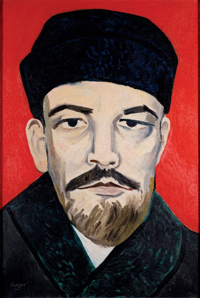 Wojciech Fangor: _Włodzimierz Lenin_, 1949