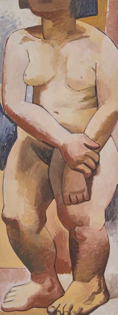 Wojciech Fangor: Praca z serii _Siedem Magdalen_, 1993