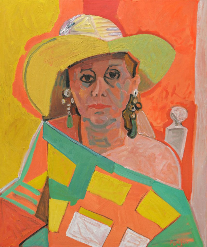 Wojciech Fangor: _Ewa Pape 1_, 1994