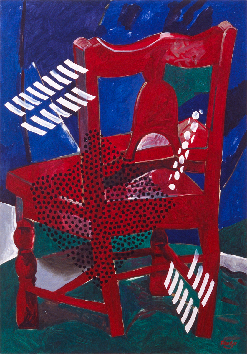 Wojciech Fangor: Red Chair, 1994