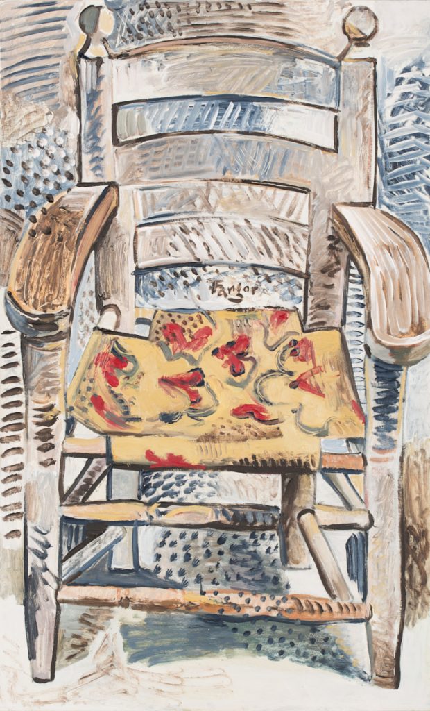 Wojciech Fangor: _Krzesło nr 12_, 1993