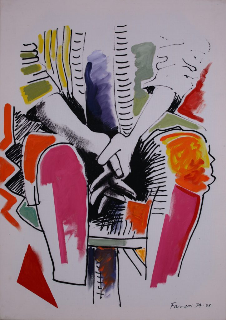 Wojciech Fangor: _Ręce_, 1994–2008
