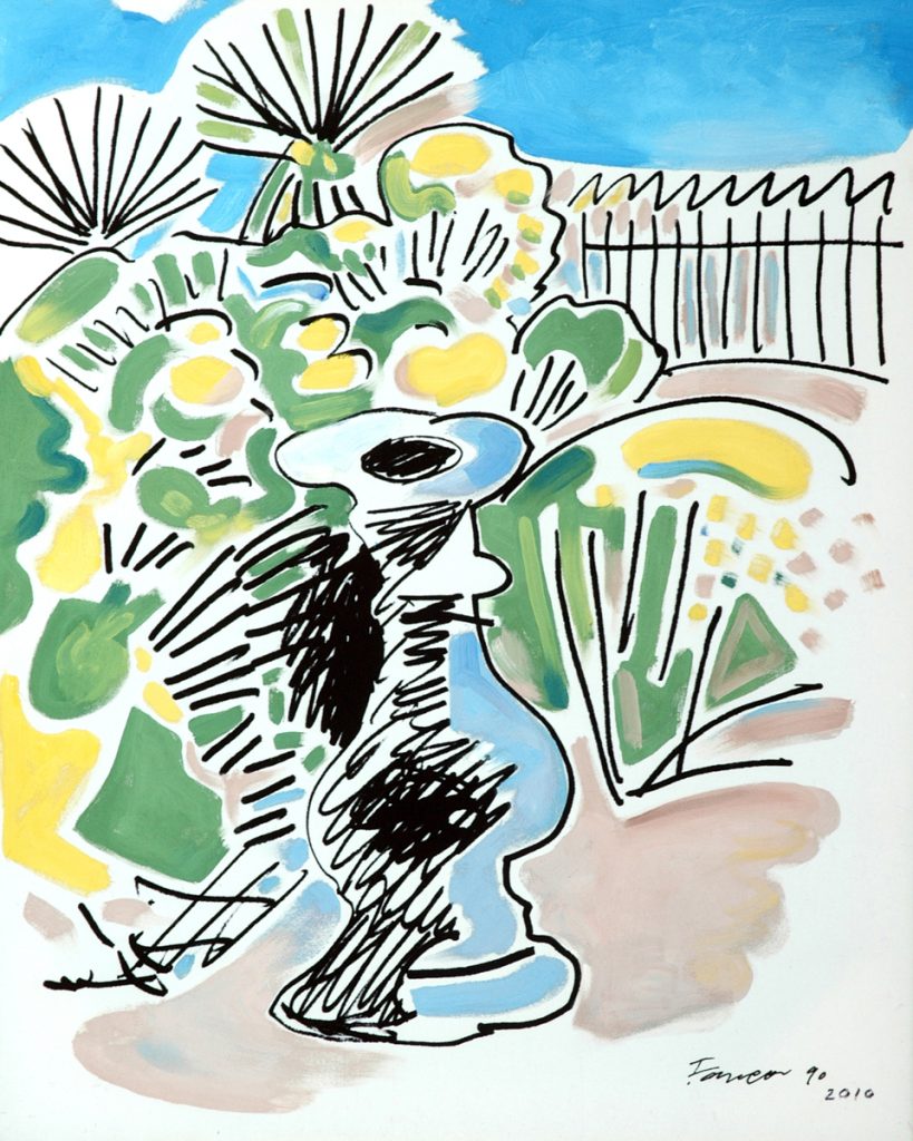 Wojciech Fangor: _Santa Fe IV_, 1990–2010
