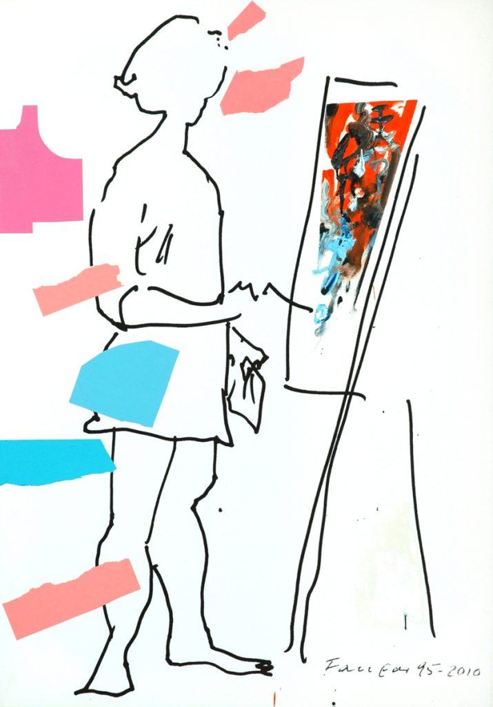 Wojciech Fangor: _Studentka I_, 1995–2010