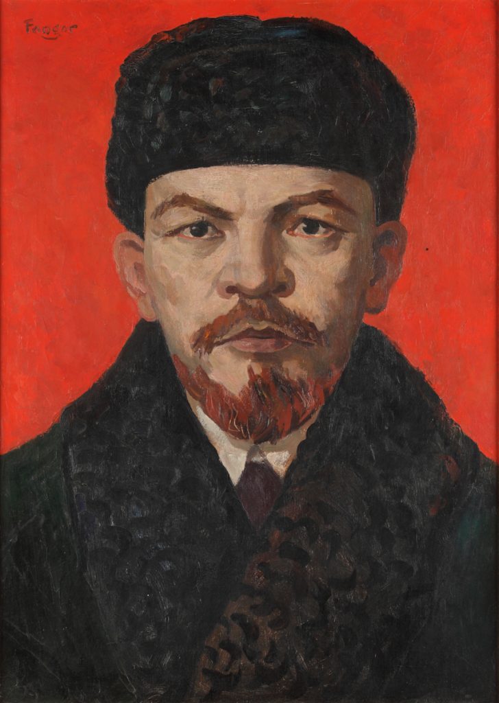Wojciech Fangor: _Lenin_, 1951