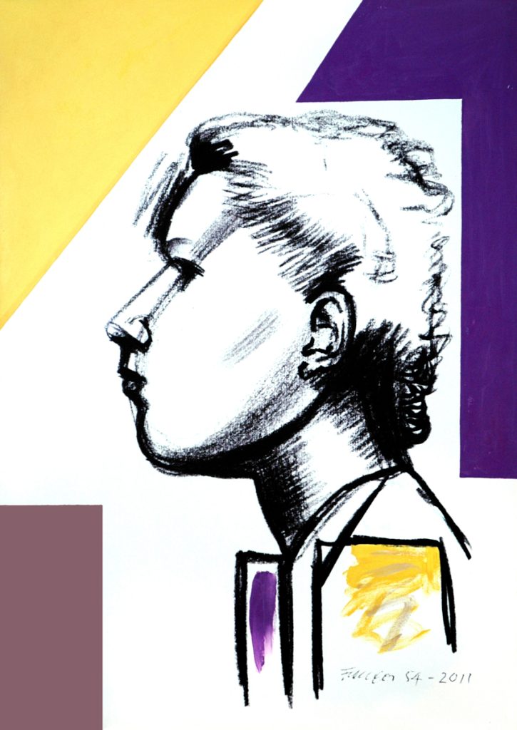 Wojciech Fangor: _Dzida II_, 1954/2011