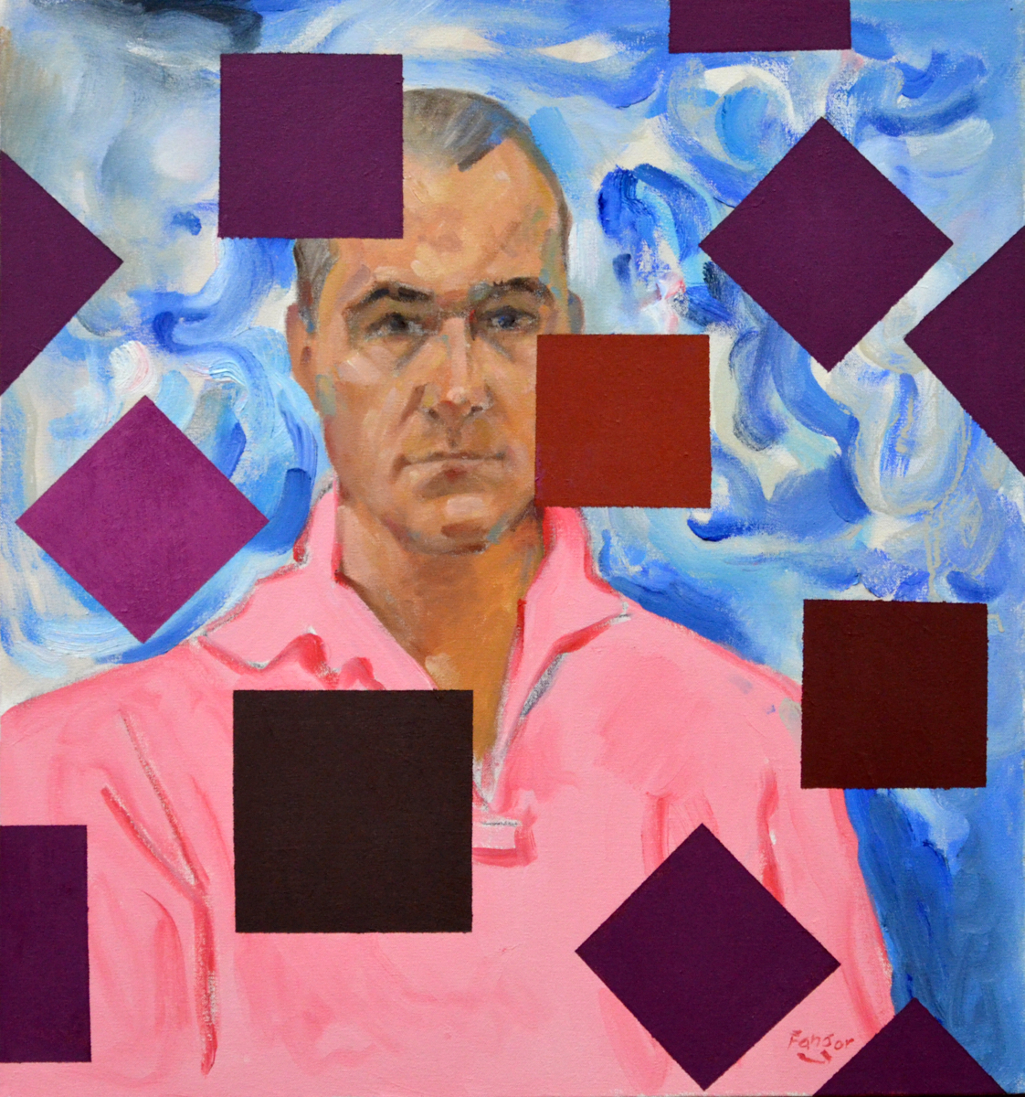 Wojciech Fangor: Portrait of Peter, 2012