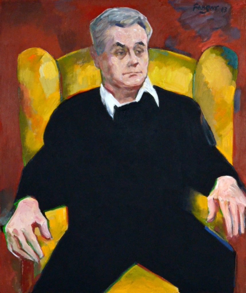 Wojciech Fangor: Portret, 2013