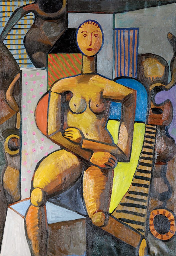 Wojciech Fangor: _Akt_, 1954