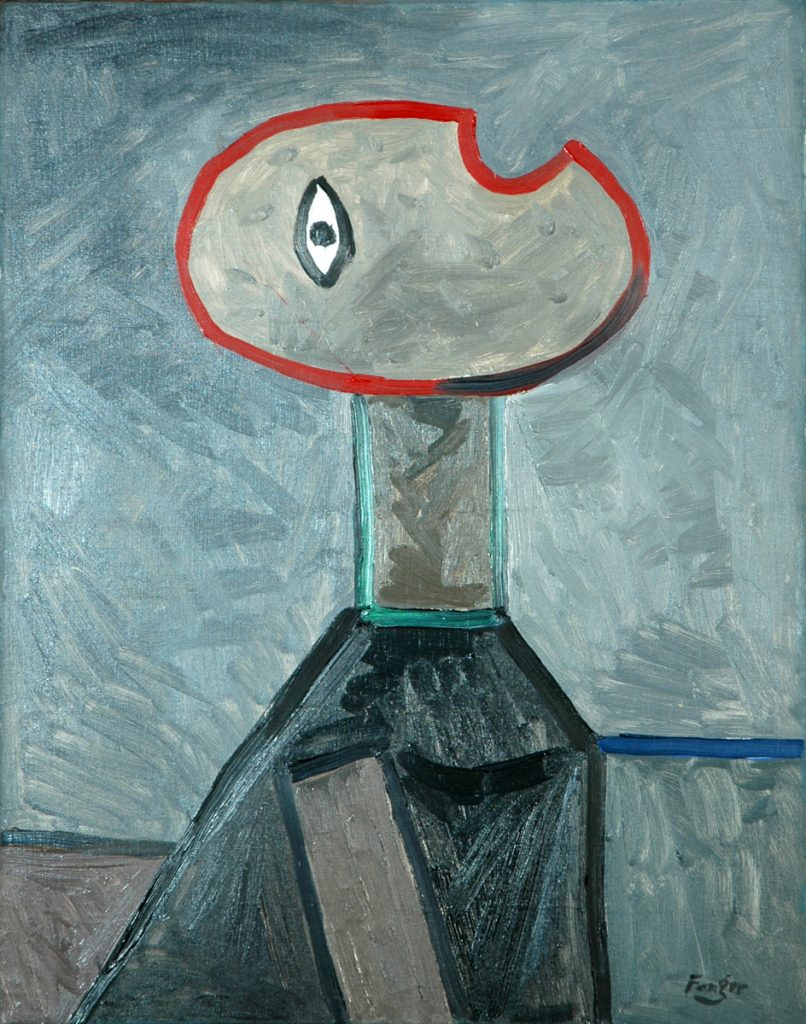 Wojciech Fangor: _Krzyk_, 1954
