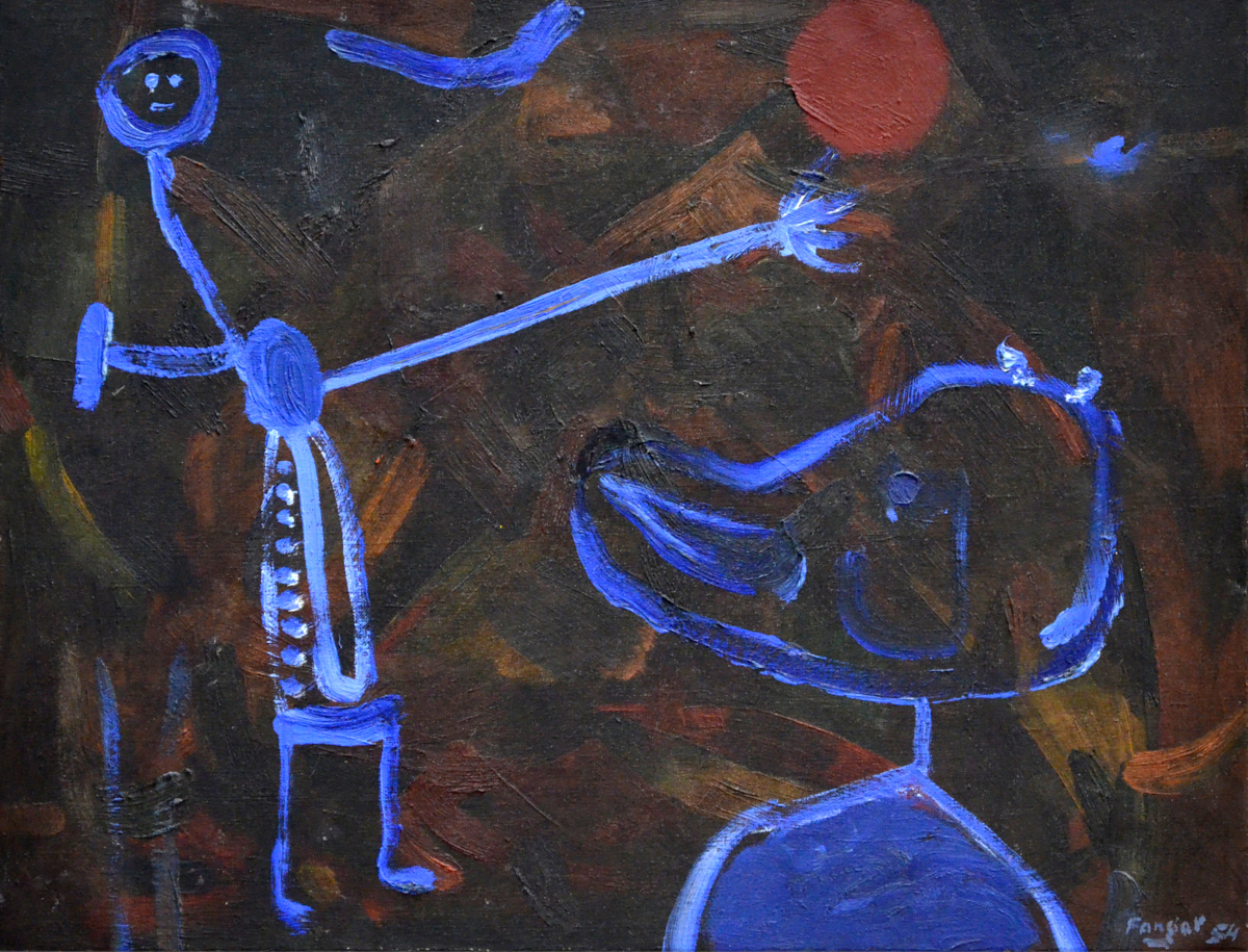 Wojciech Fangor: bez tytułu, 1954
