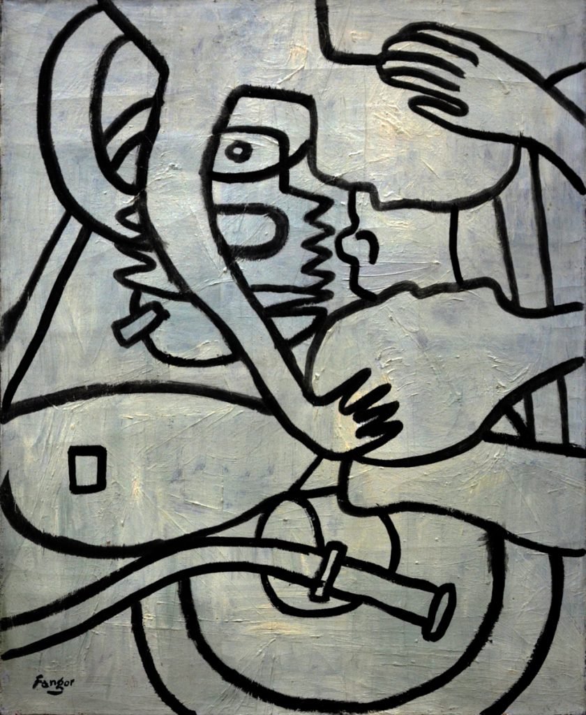 Wojciech Fangor: bez tytułu, 1956