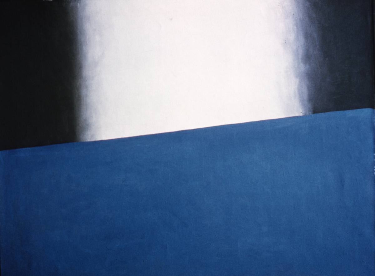 Wojciech Fangor: Blue and White, 1958