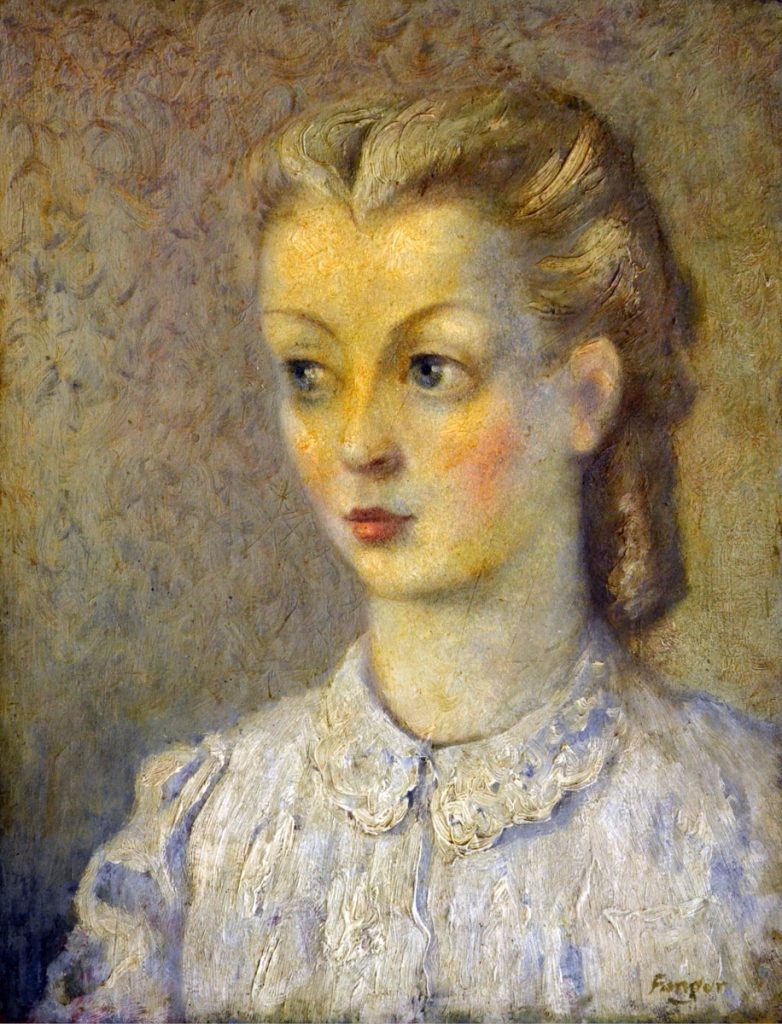 Wojciech Fangor: _Krysia_, 1943