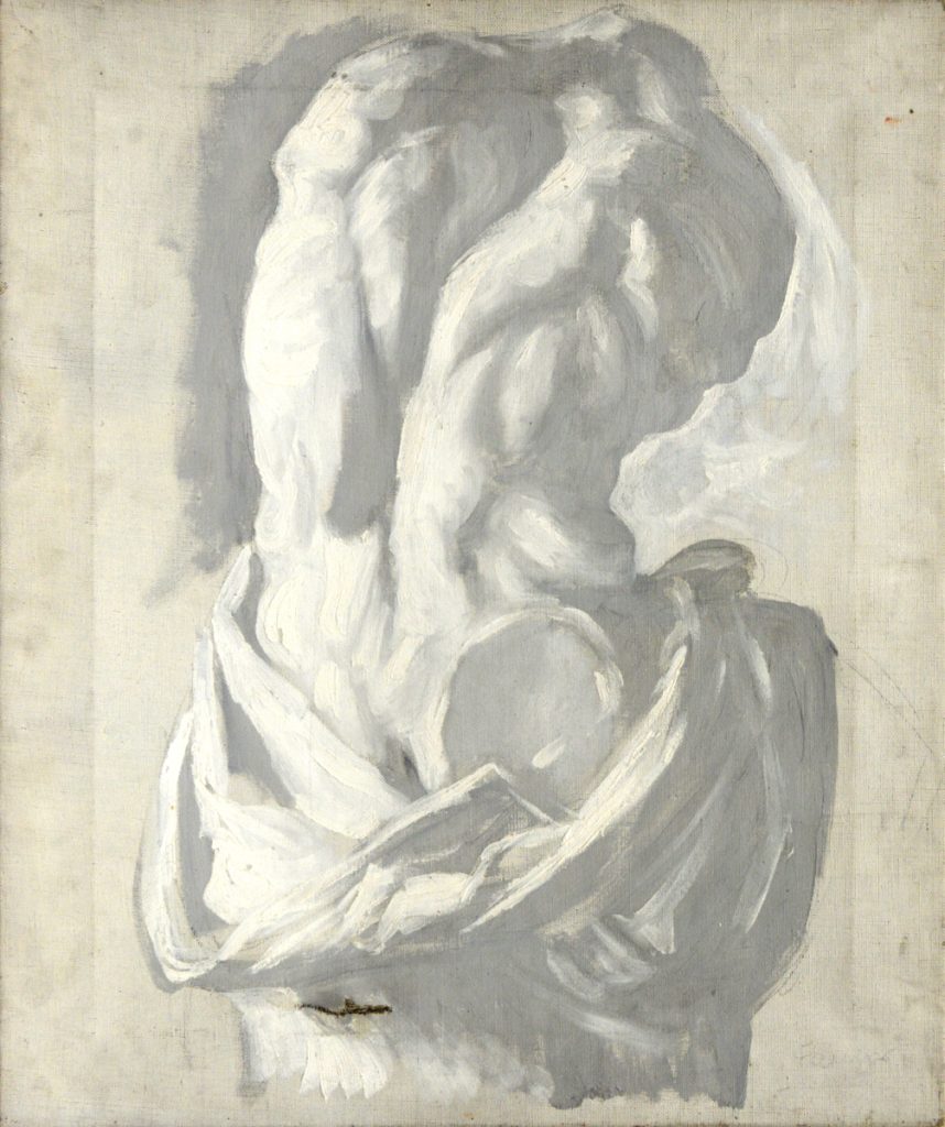Wojciech Fangor: _Studium rzeźby antycznej_, 1946
