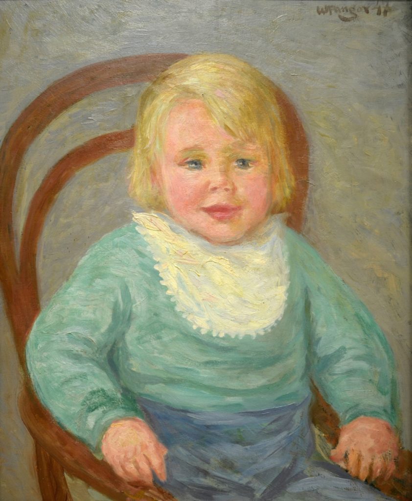 Wojciech Fangor: _Romek_, 1947