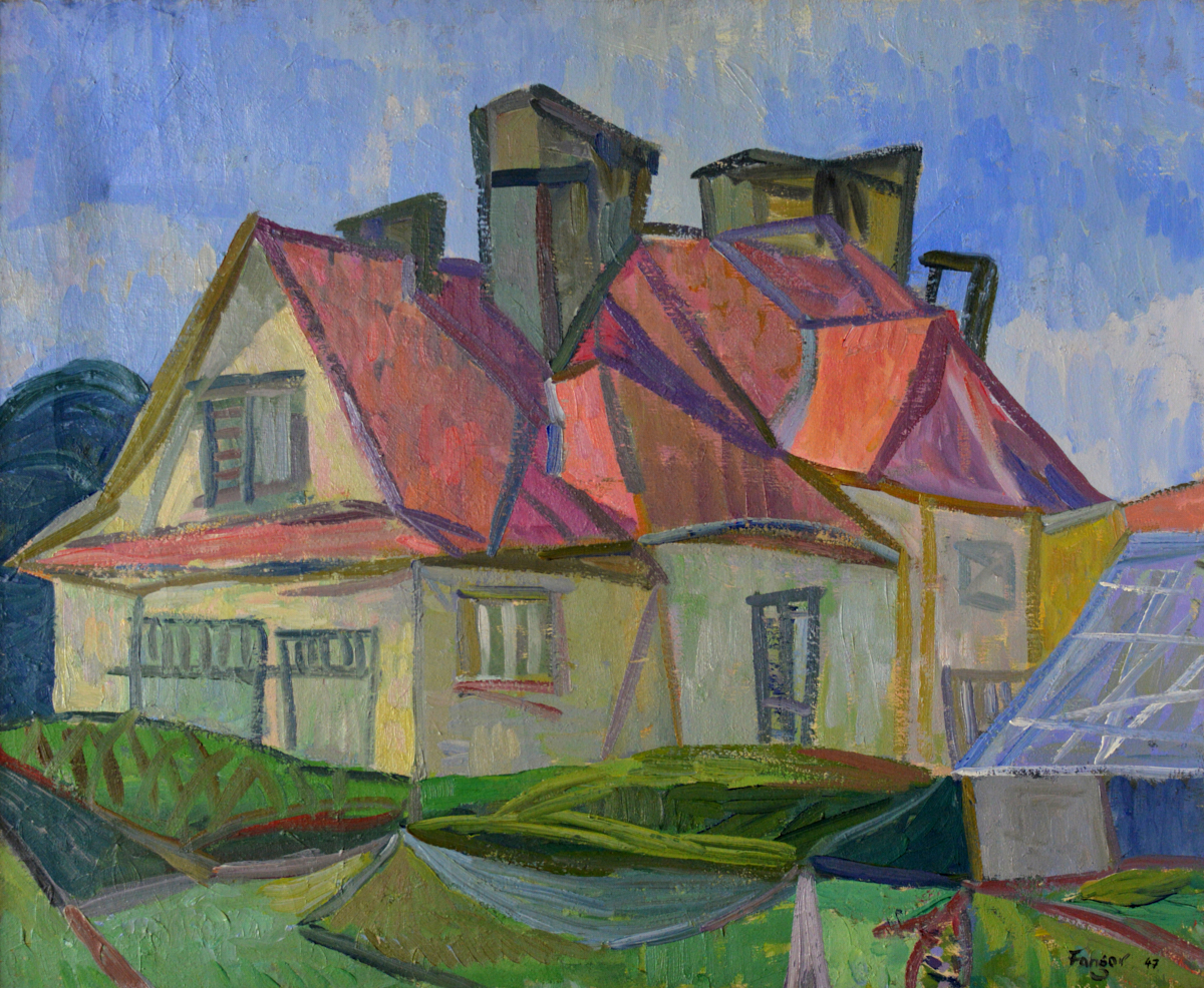 Wojciech Fangor: _Janówek_, 1947