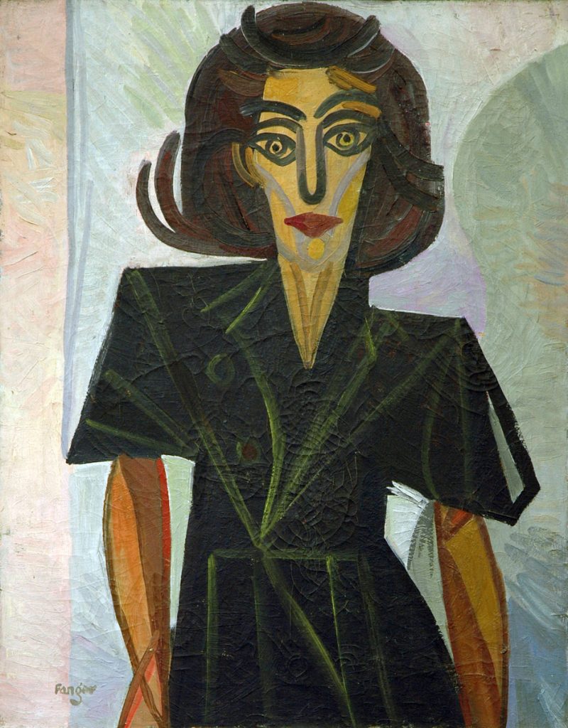 Wojciech Fangor: _Portret_, 1948
