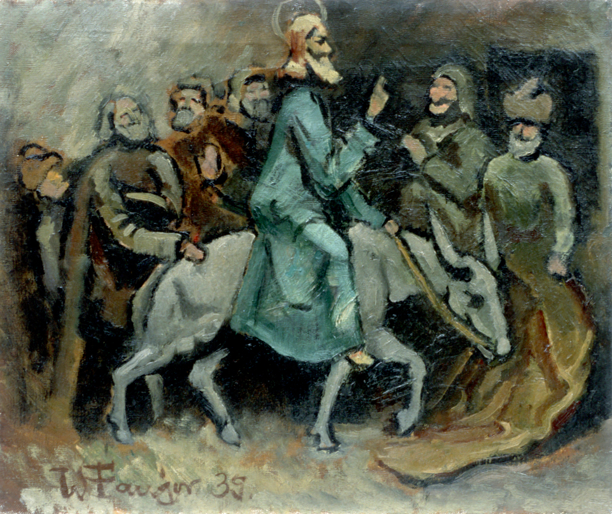 Wojciech Fangor: Wjazd do Jerozolimy, 1939