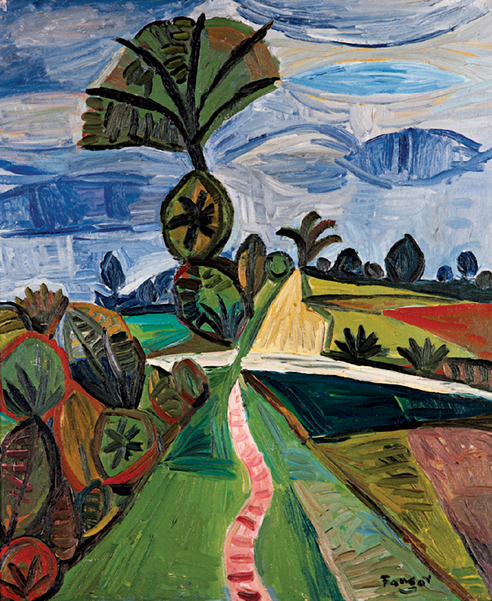 Wojciech Fangor: Ścieżka, 1948