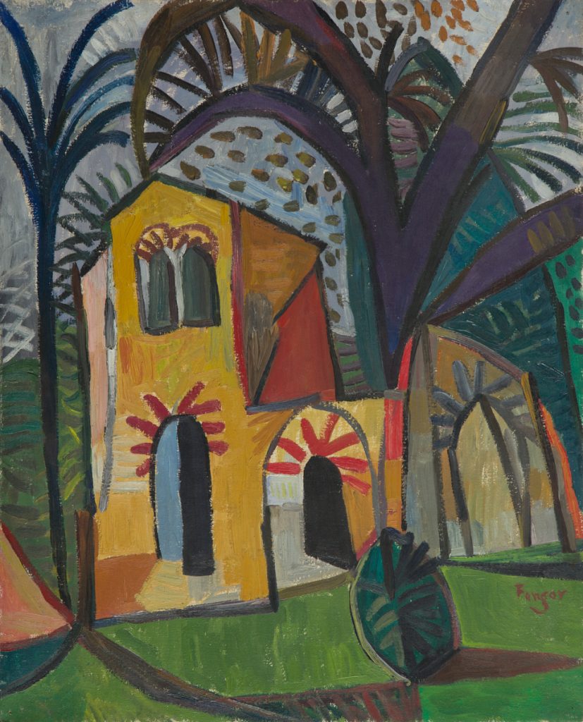 Wojciech Fangor: _Krajobraz_, 1948