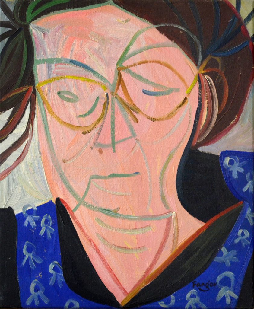Wojciech Fangor: _Teściowa_, 1948