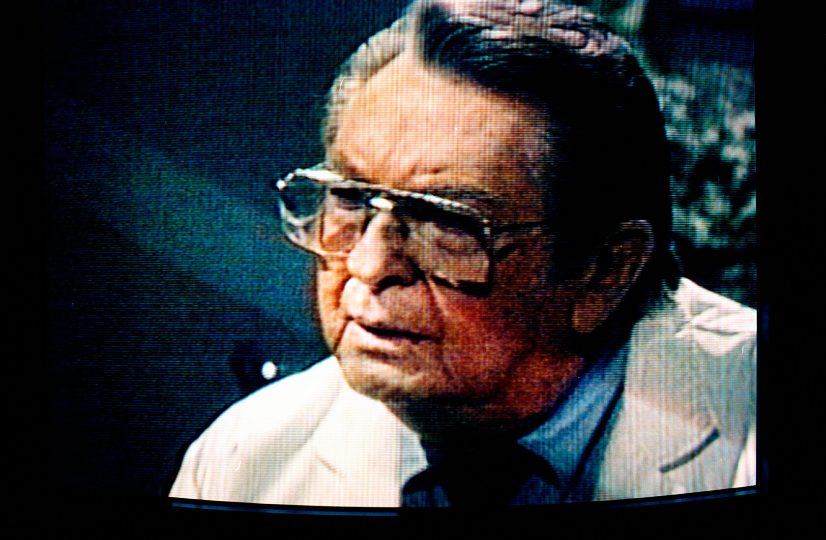 Wojciech Fangor: Fotografia z serii Fotografie telewizyjne, c. 1993