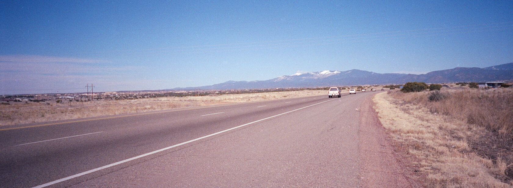 Wojciech Fangor: Fotografia z&nbsp;serii Autostrada międzystanowa 25, 1998