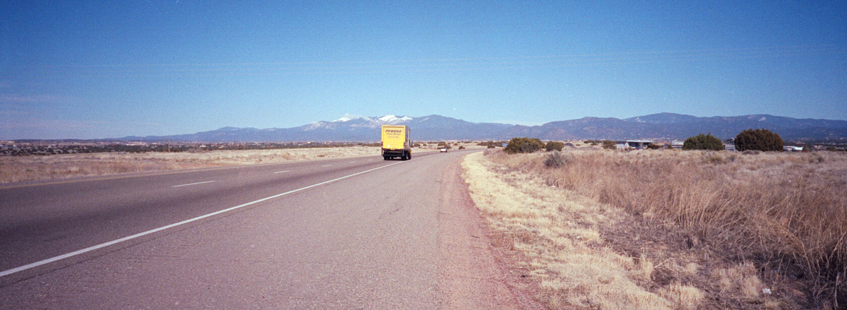 Wojciech Fangor: Fotografia z serii Autostrada międzystanowa 25, 1998