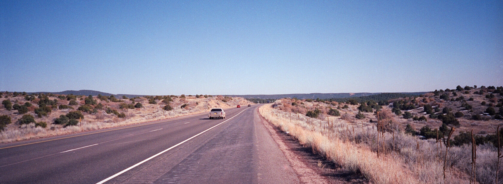 Wojciech Fangor: Fotografia z serii Autostrada międzystanowa 25, 1998