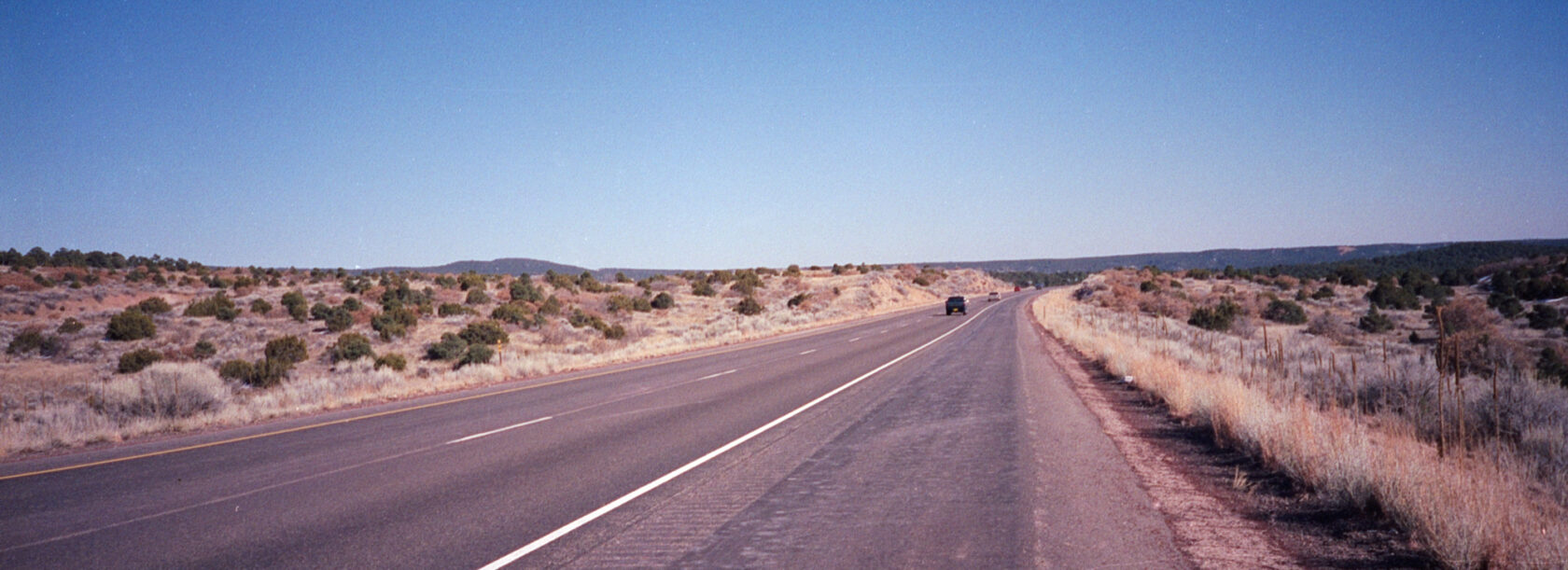 Wojciech Fangor: Fotografia z serii Autostrada międzystanowa 25, 1998