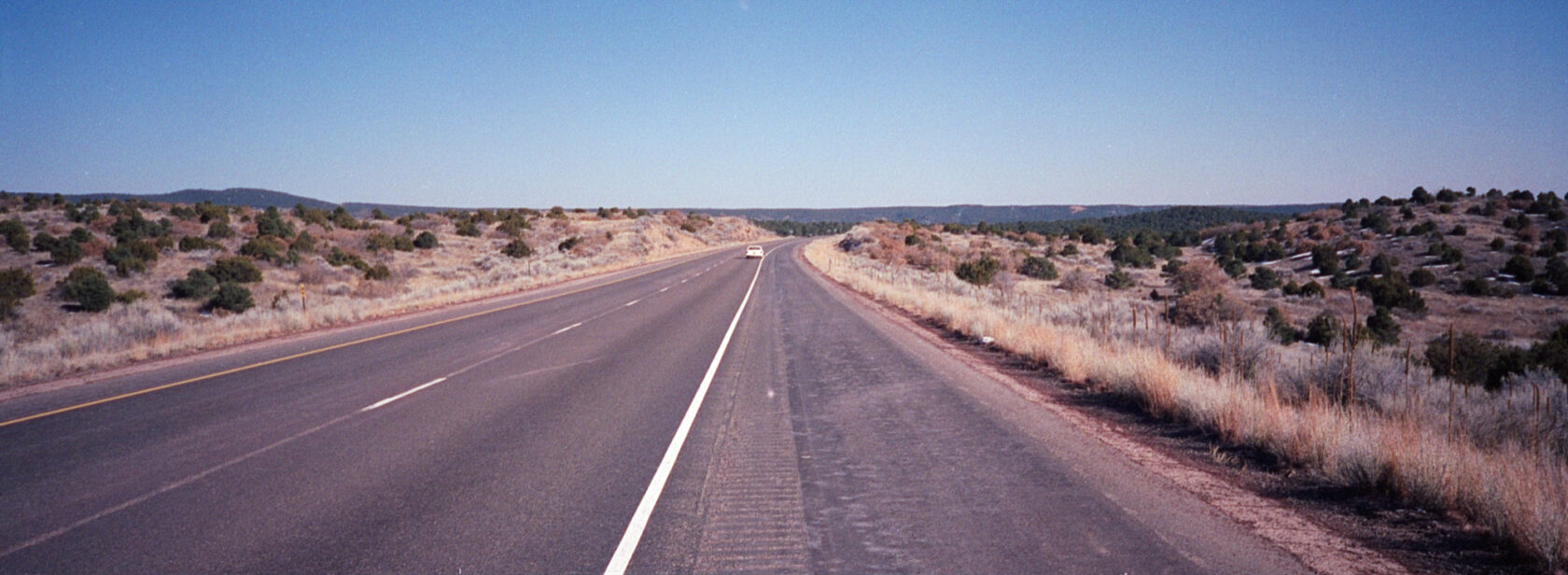 Wojciech Fangor: Fotografia z serii Autostrada międzystanowa 25, 1998