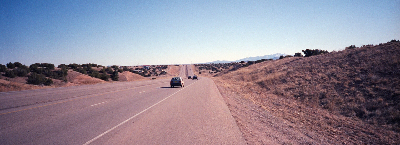 Wojciech Fangor: Fotografia z&nbsp;serii Autostrada międzystanowa 25, 1998
