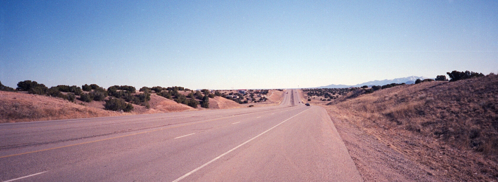 Wojciech Fangor: Fotografia z serii Autostrada międzystanowa 25, 1998