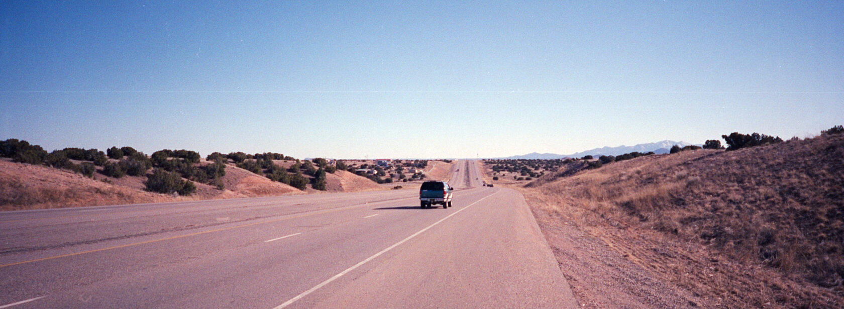 Wojciech Fangor: Fotografia z serii Autostrada międzystanowa 25, 1998