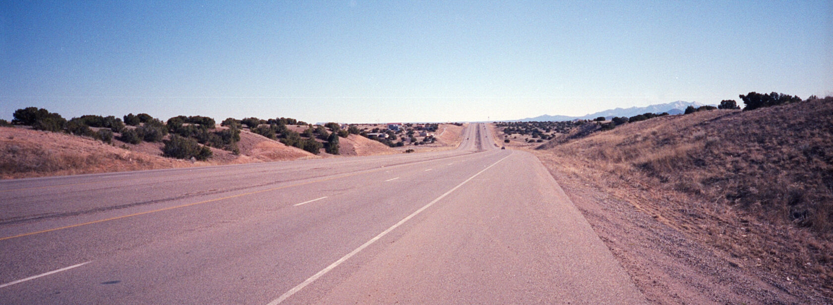 Wojciech Fangor: Fotografia z serii Autostrada międzystanowa 25, 1998