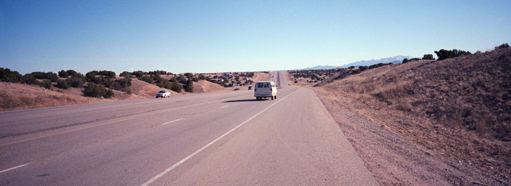 Wojciech Fangor: Fotografia z serii Autostrada międzystanowa 25, 1998