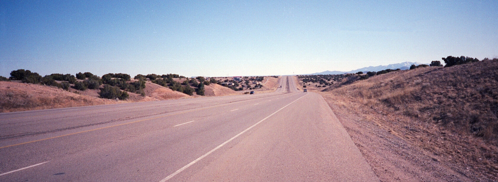 Wojciech Fangor: Fotografia z serii Autostrada międzystanowa 25, 1998