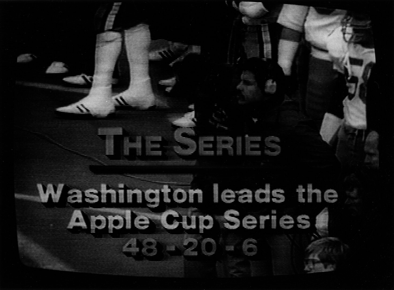 Wojciech Fangor: Apple Cup Series z serii Fotografie telewizyjne, c. 1982
