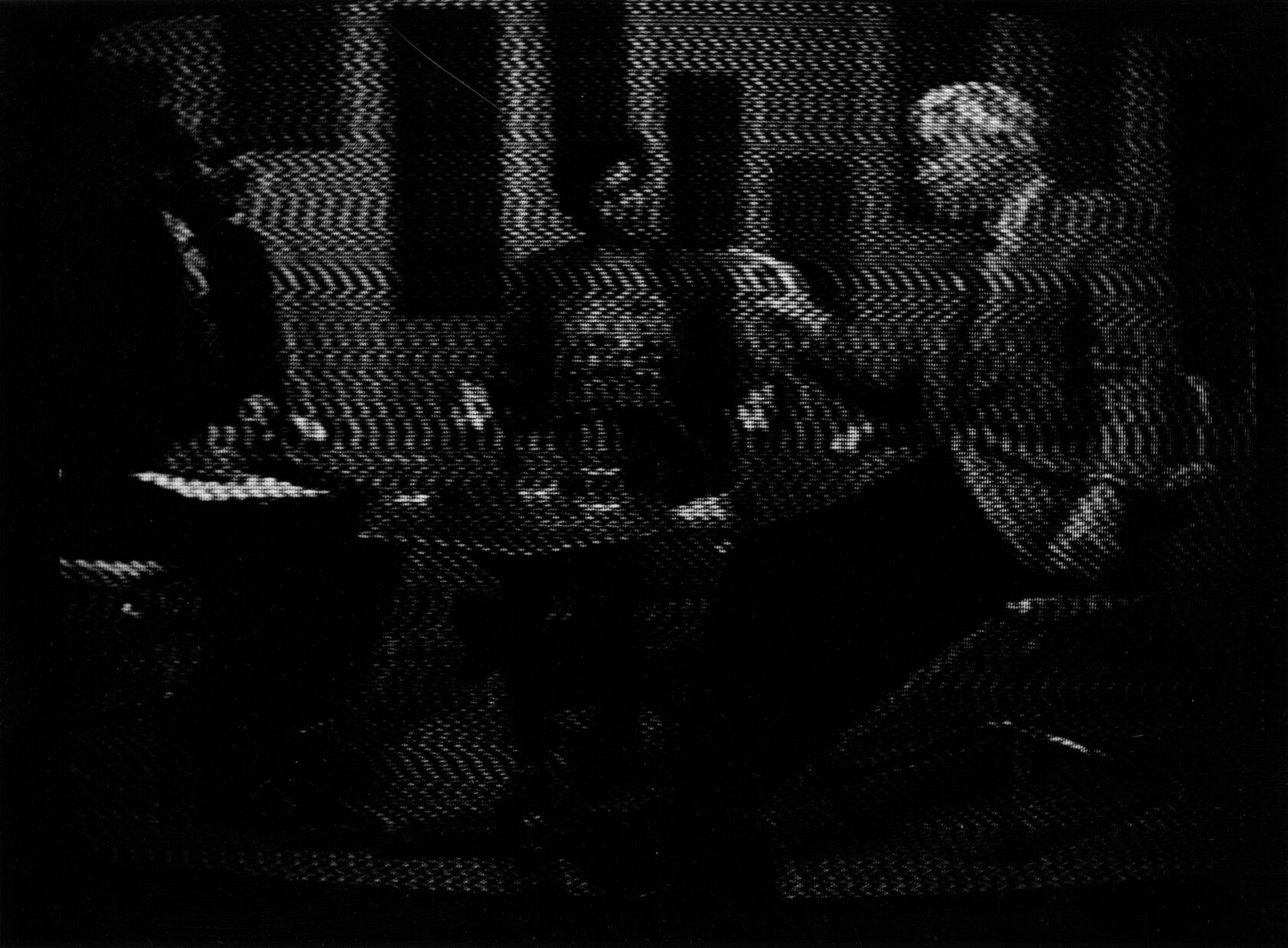 Wojciech Fangor: Fotografia z serii Fotografie telewizyjne, c. 1982