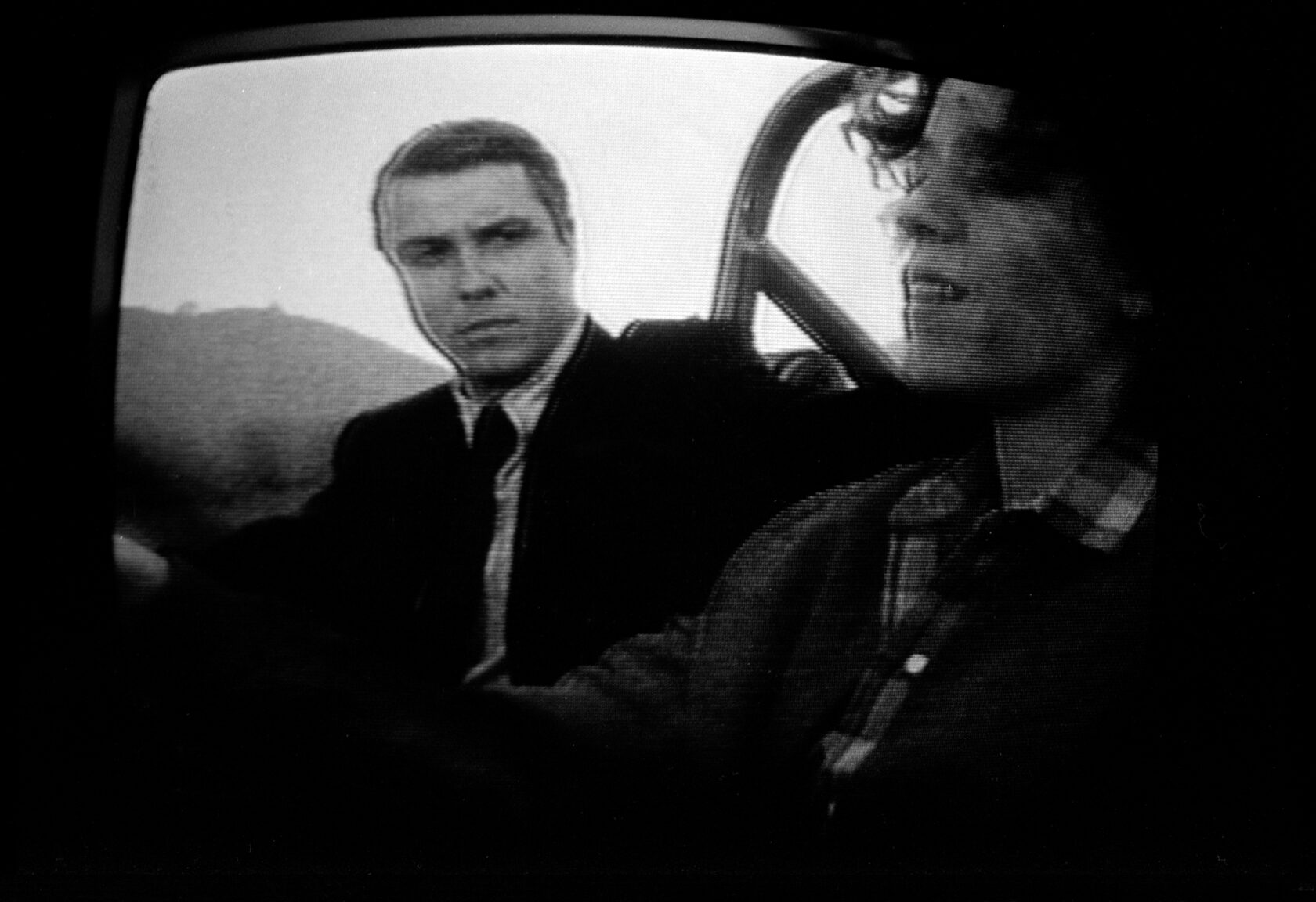 Wojciech Fangor: Fotografia z serii Fotografie telewizyjne, c. 1986